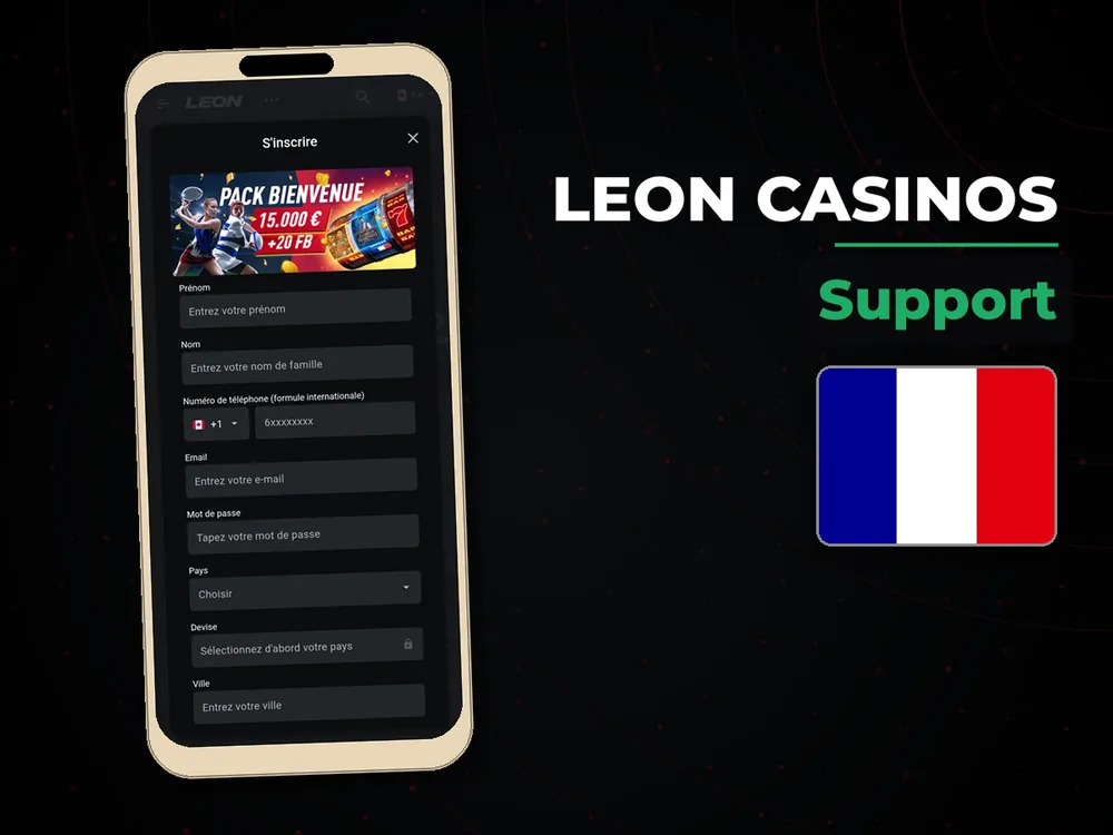 Leon casinos - Support