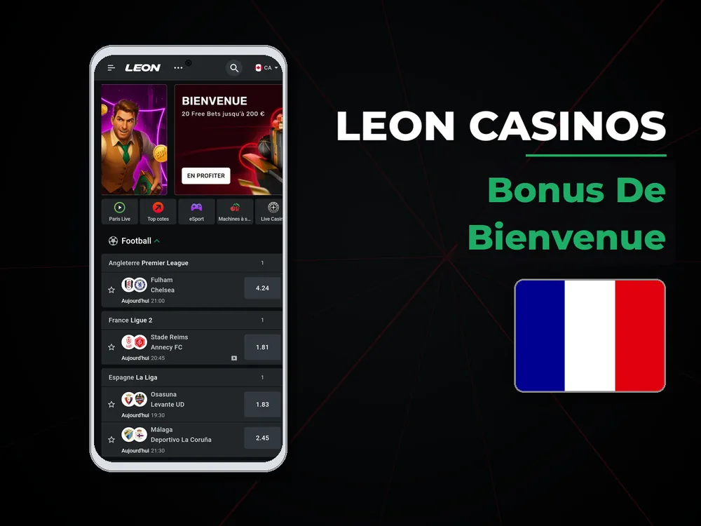 Leon casinos - Bonus De Bienvenue