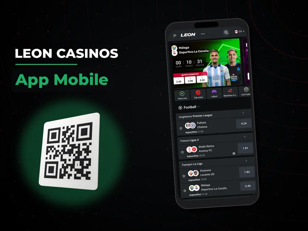 Leon casinos - App Mobile