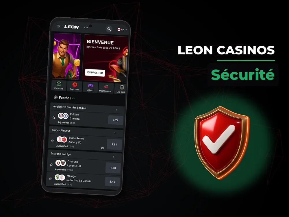 Leon casinos - Sécurité