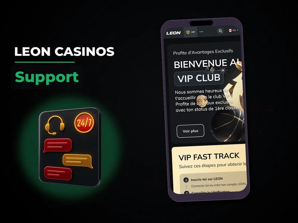 Leon casinos - Support