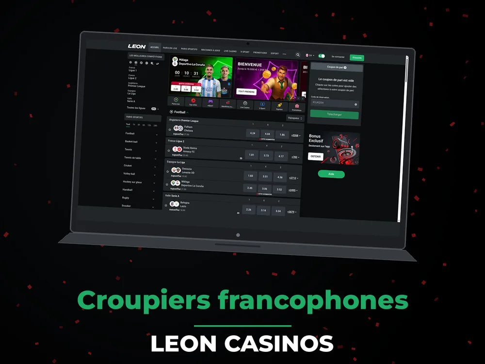 Leon casinos - Croupiers francophones