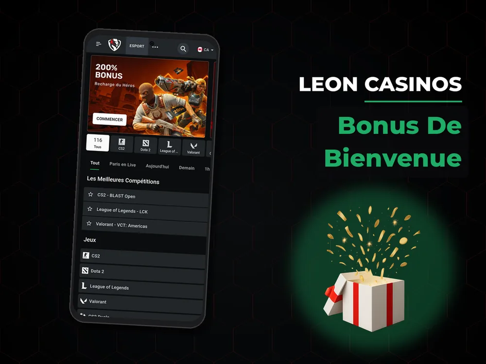 Leon casinos - Bonus De Bienvenue