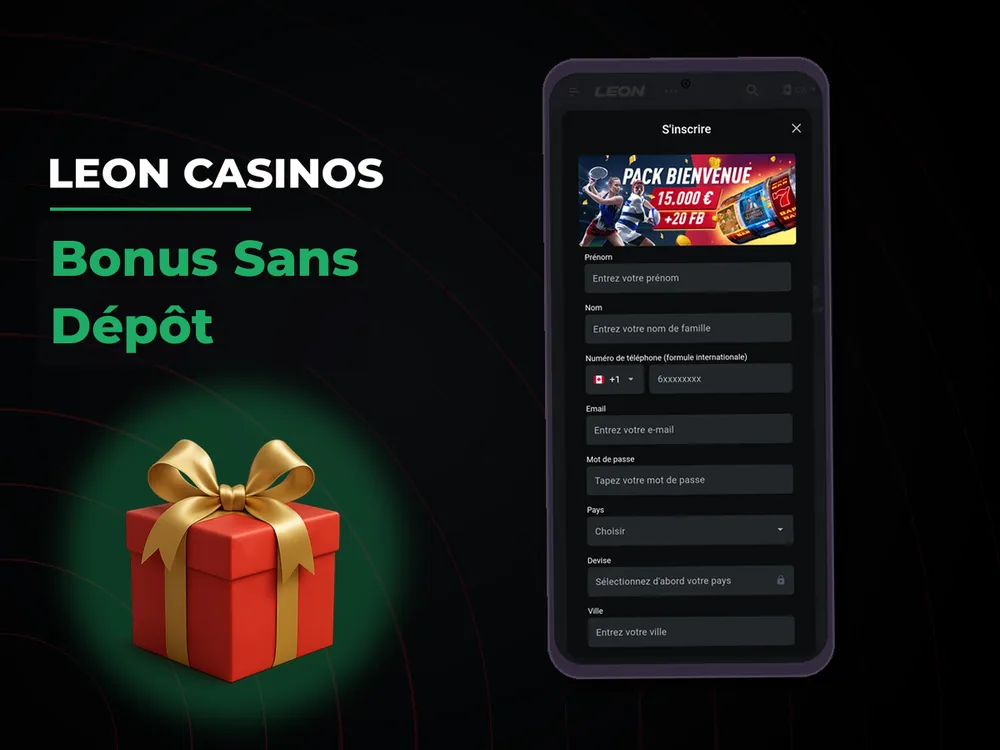 Leon casinos - Bonus Sans Dépôt